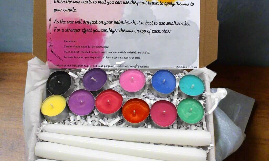 paint your own candle 11 tea lights