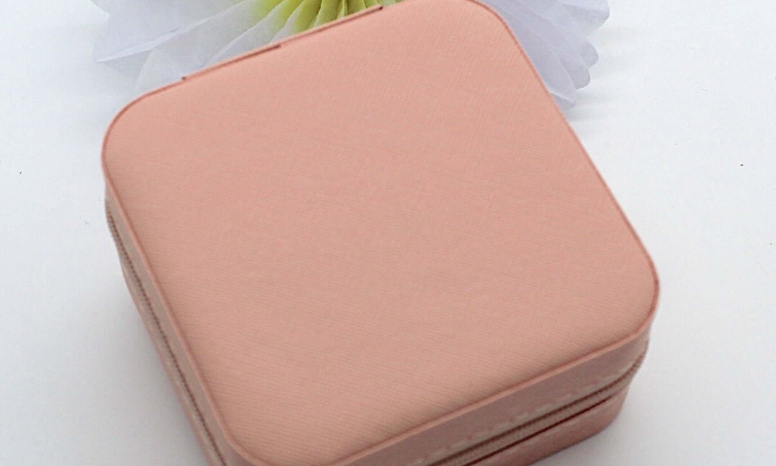 Personalised Pink Jewellery Box  Build your own gift box 