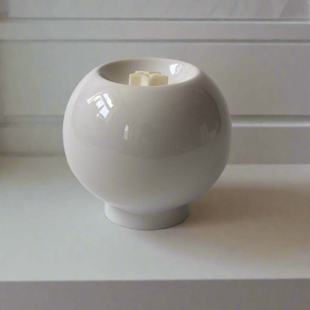 Prague Wax Burner White
