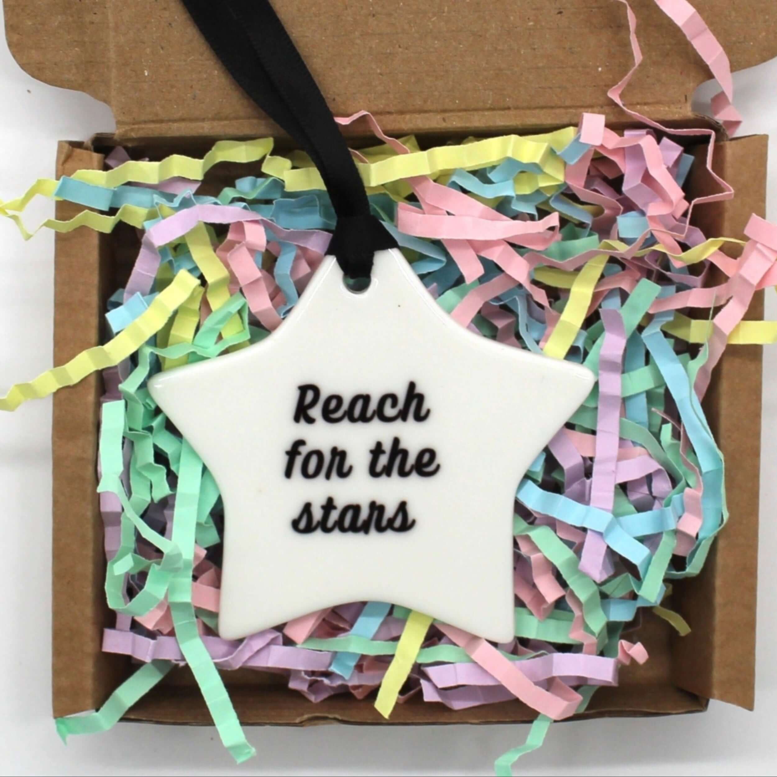 Affirmation keepsake "Reach for the stars"