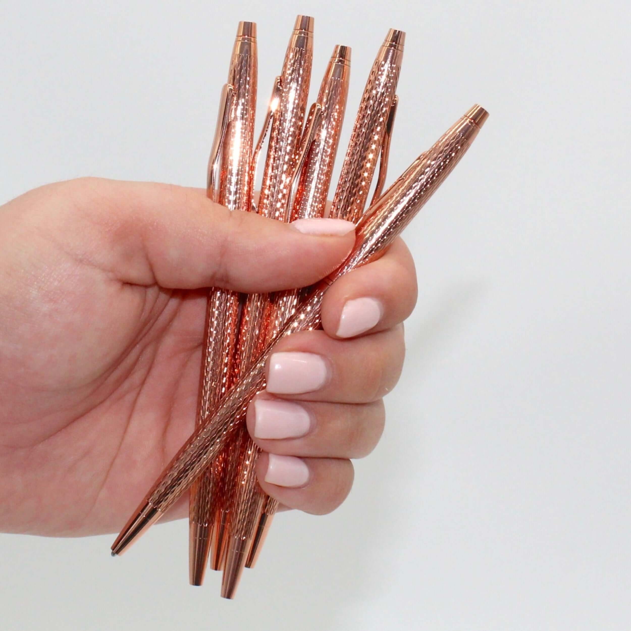 Rose Gold Metal Slim Twist Ballpoint Pen- build your own gift box
