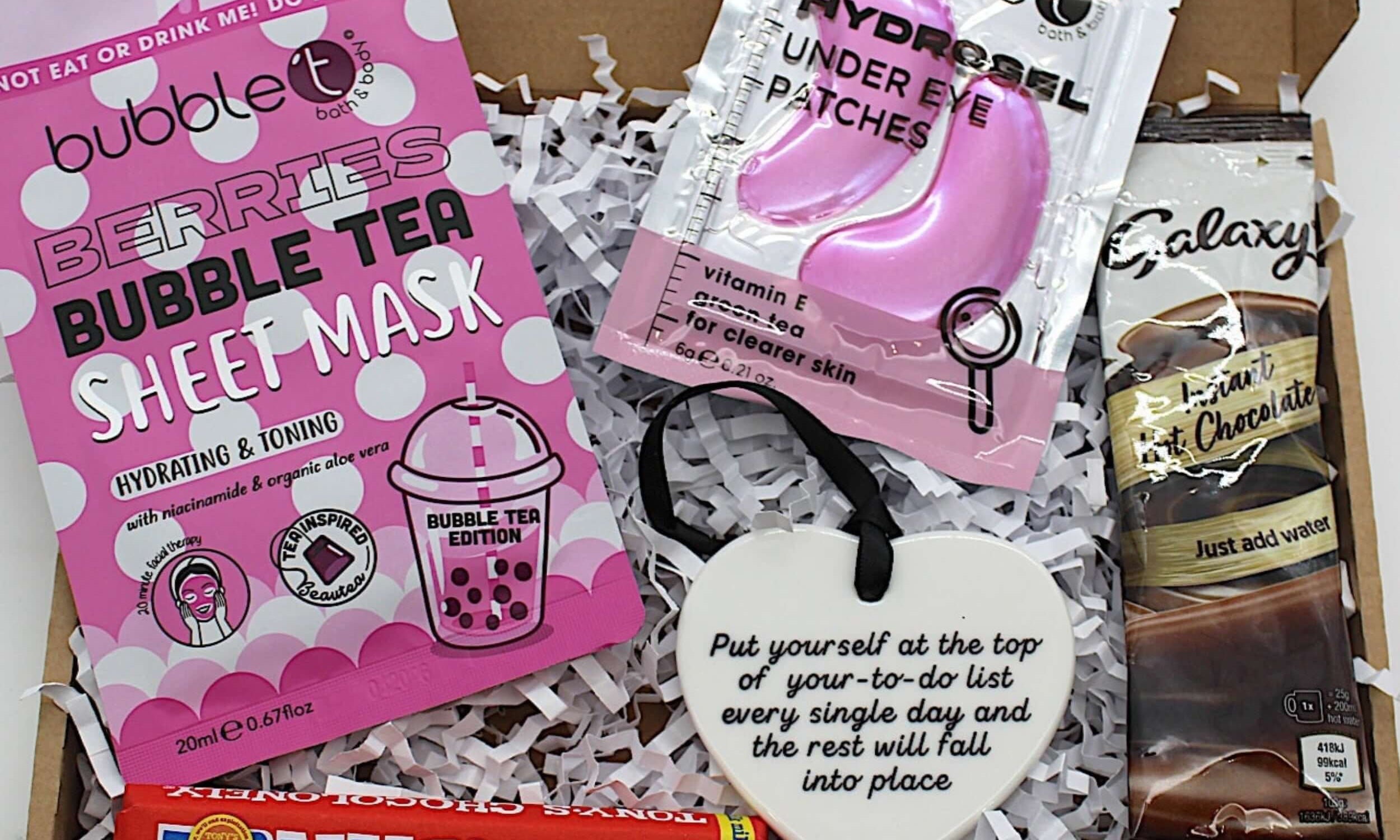 Self care pamper reminder gift