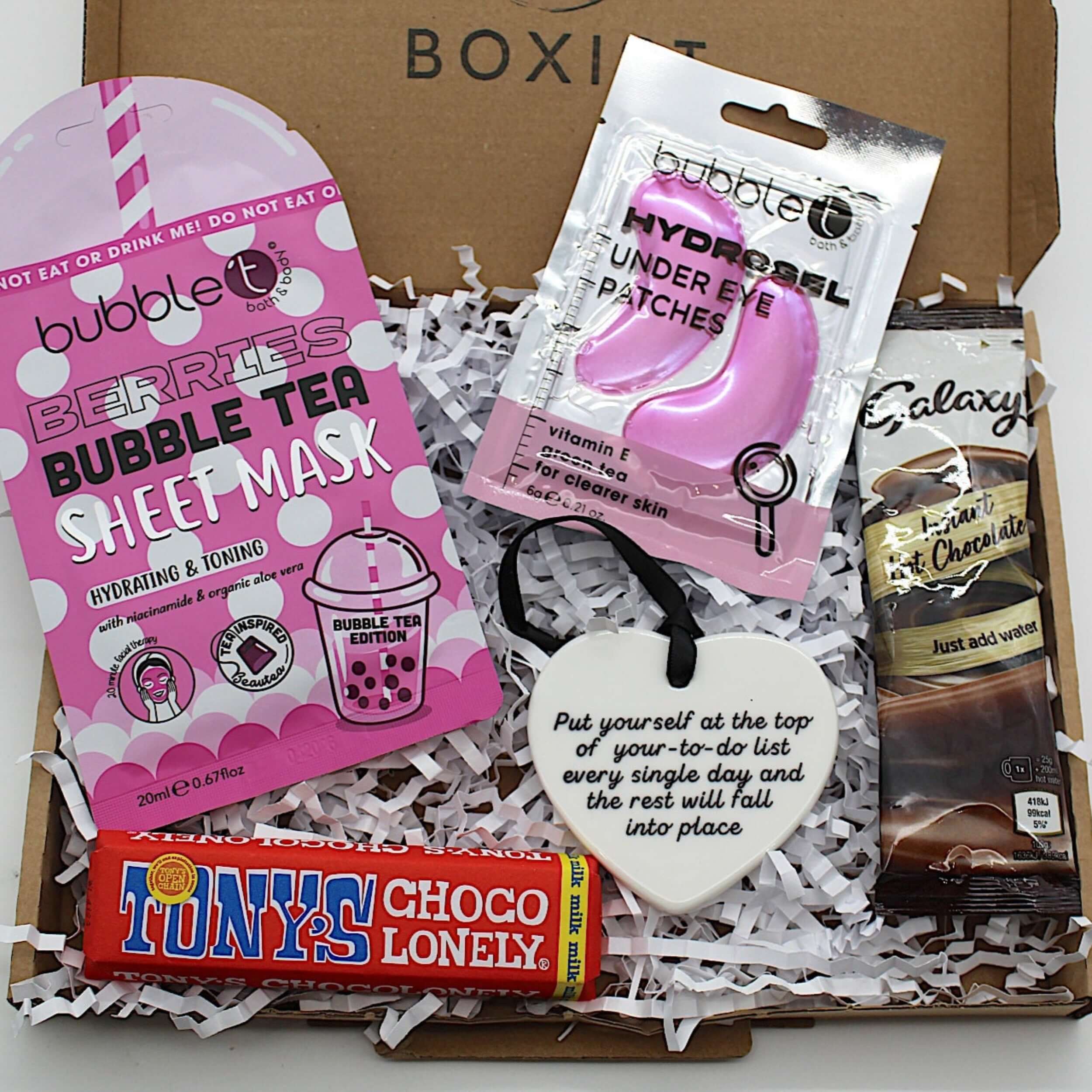 Self care pamper reminder gift