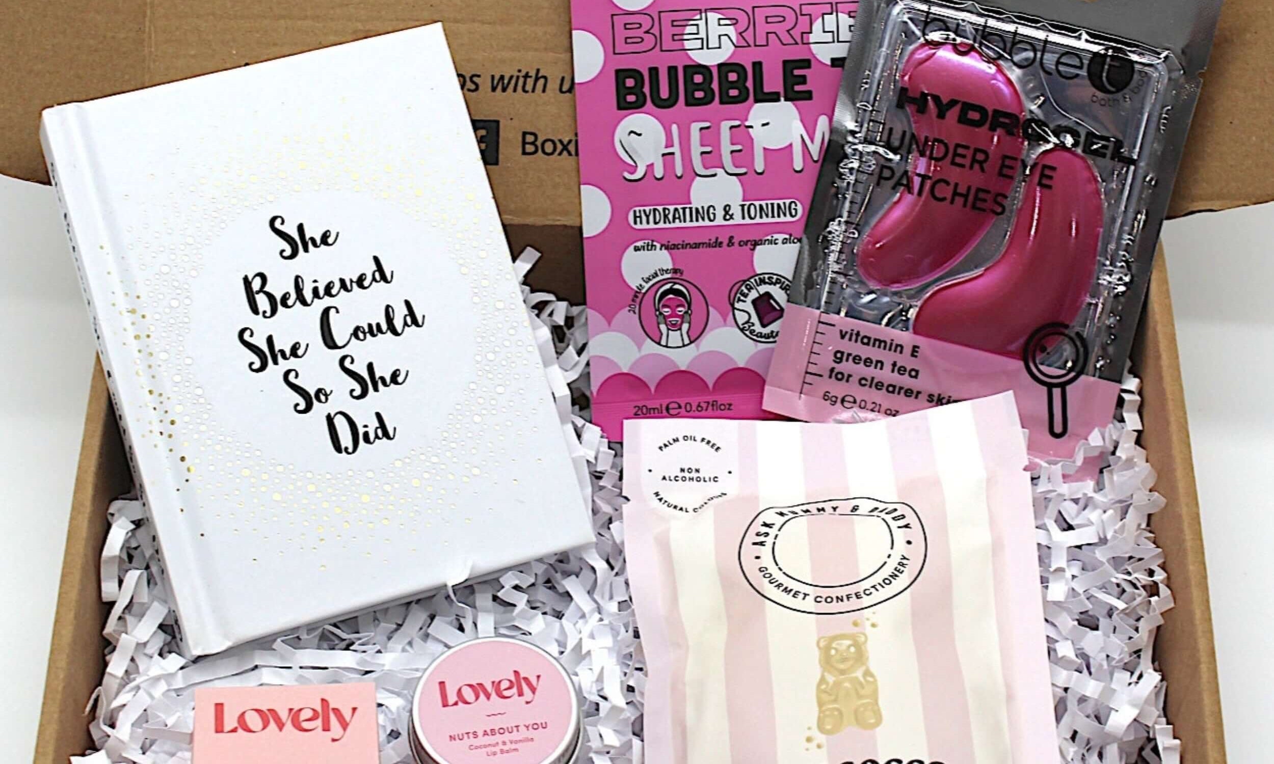 She believed she could so she did self care gift set