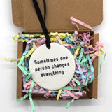 Sometimes One Person Changes Everything, Build Your Own Gift Box
