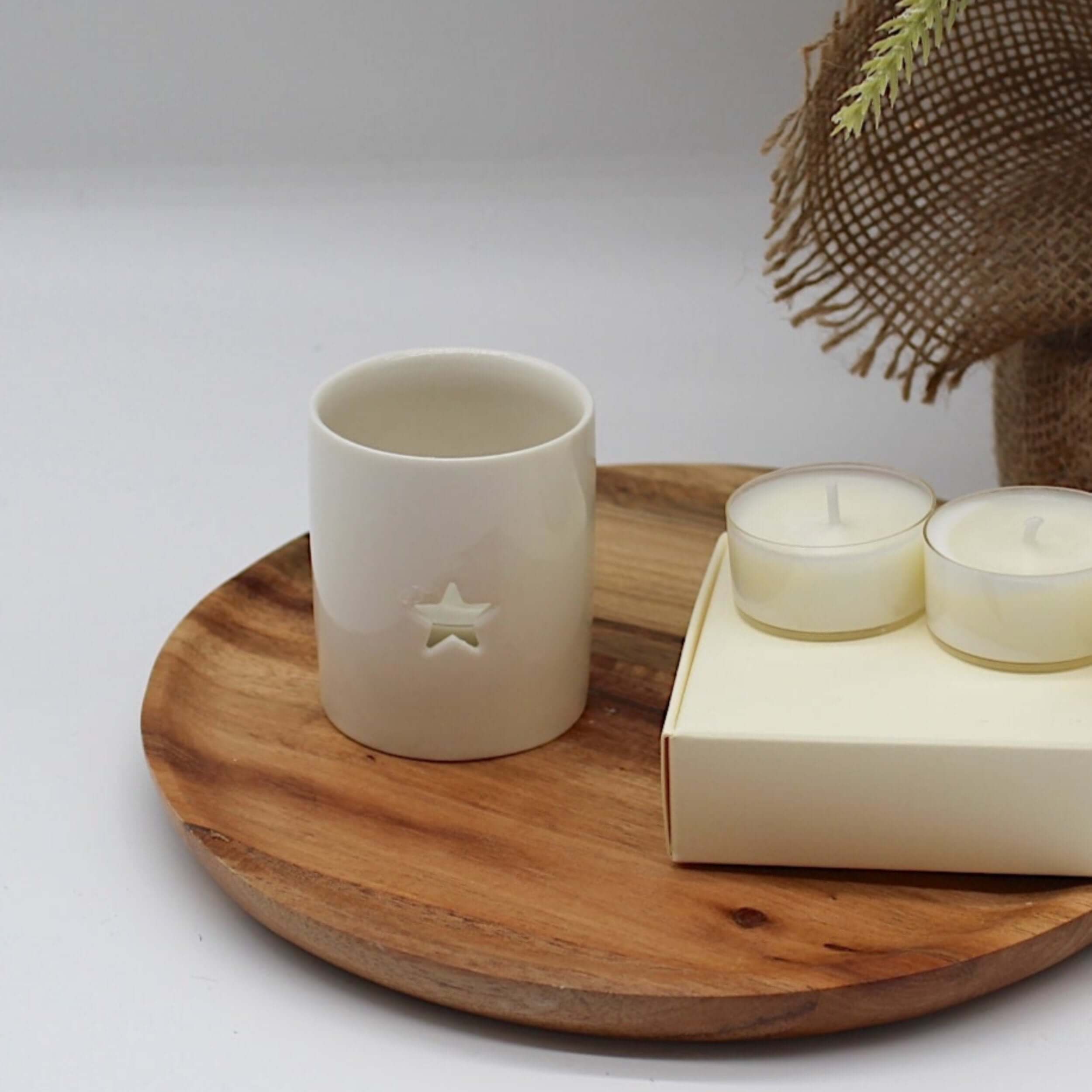 Ceramic Tea Light Holder