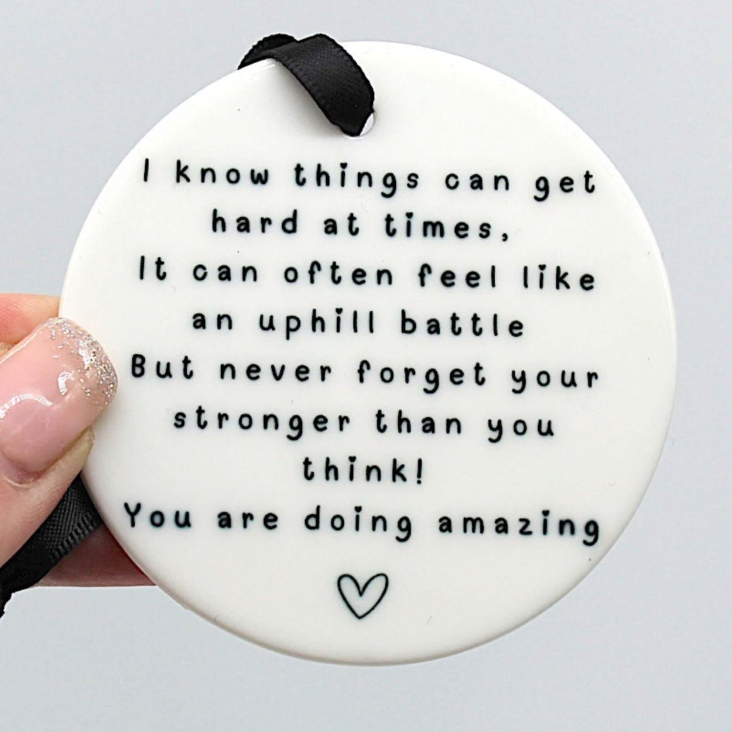 You're stronger than you think keepsake 