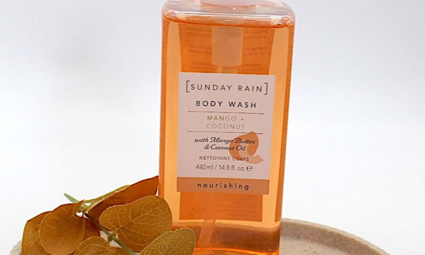 Sunday Rain Body Wash Mango and Coconut