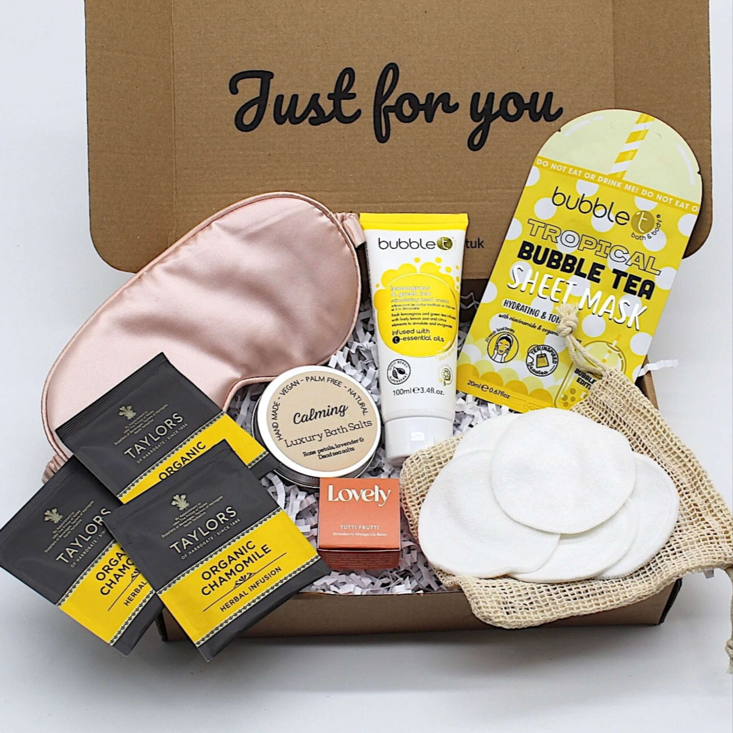 Sunshine self  care relaxing pamper box 