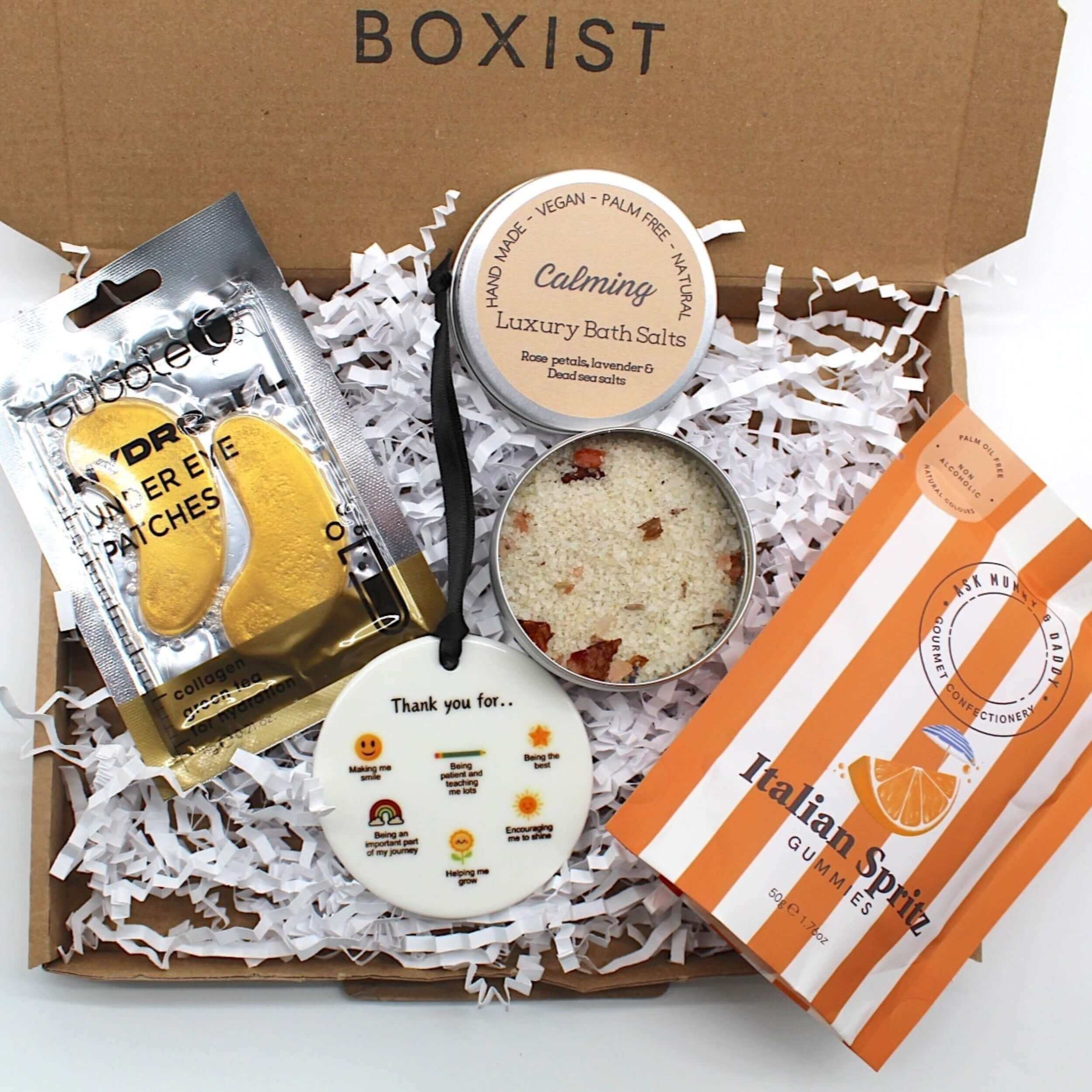 Teacher thank you letterbox gift - end of term gift