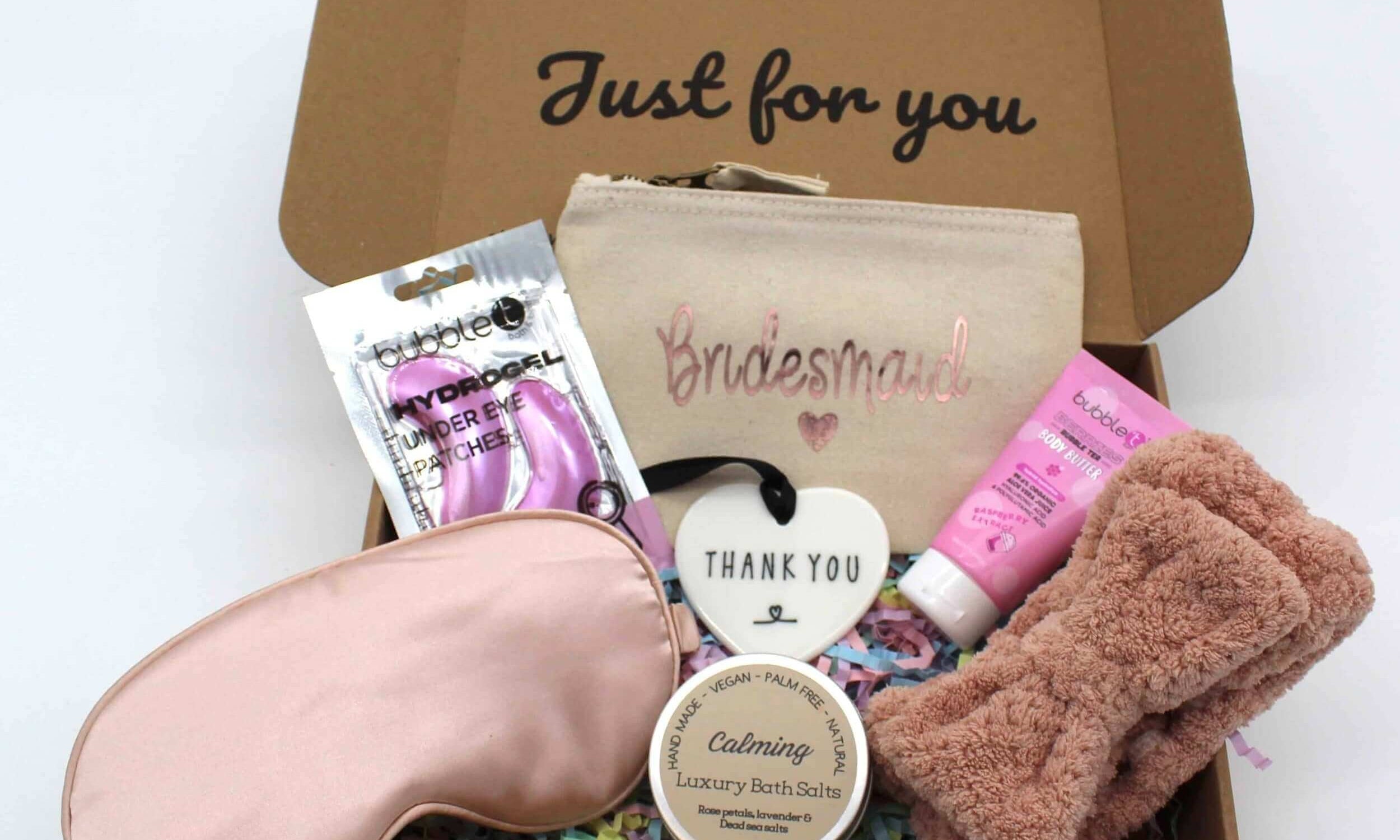 Thank you gift for bridesmaids UK Free delivery 