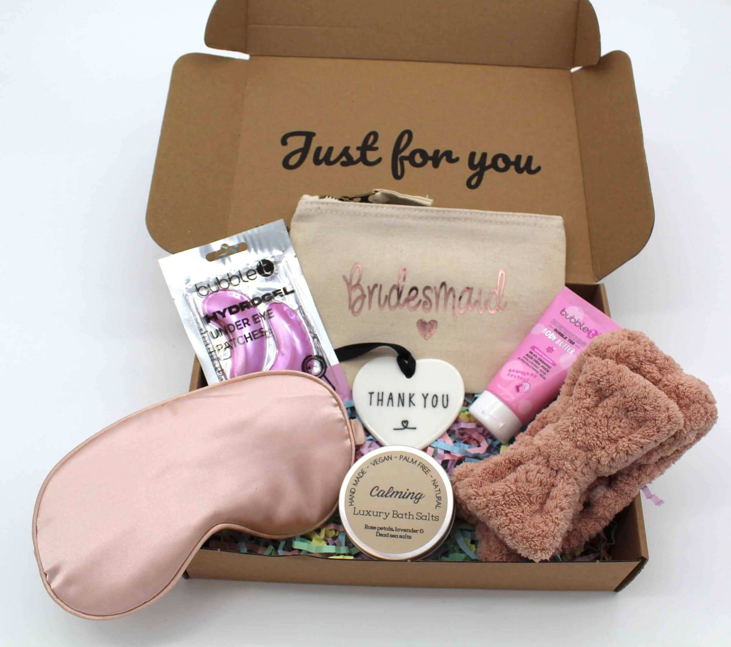 Thank you gift for bridesmaids UK Free delivery 