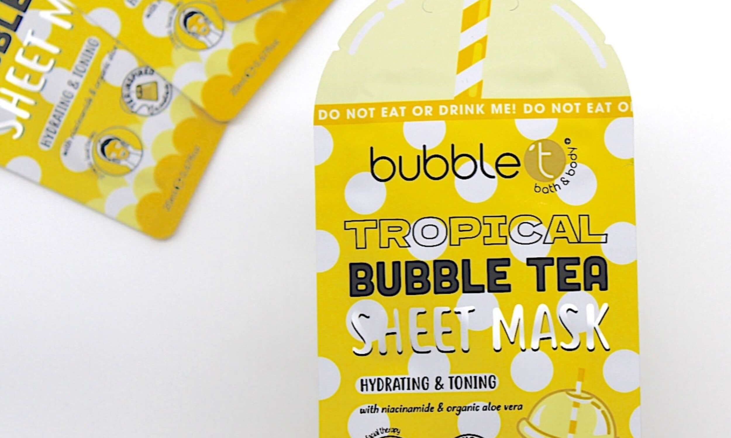 Tropical hydrating and toning sheet mask, build your own gift box  