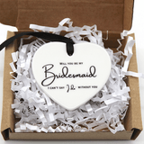 Bridesmaid proposal keepsake  