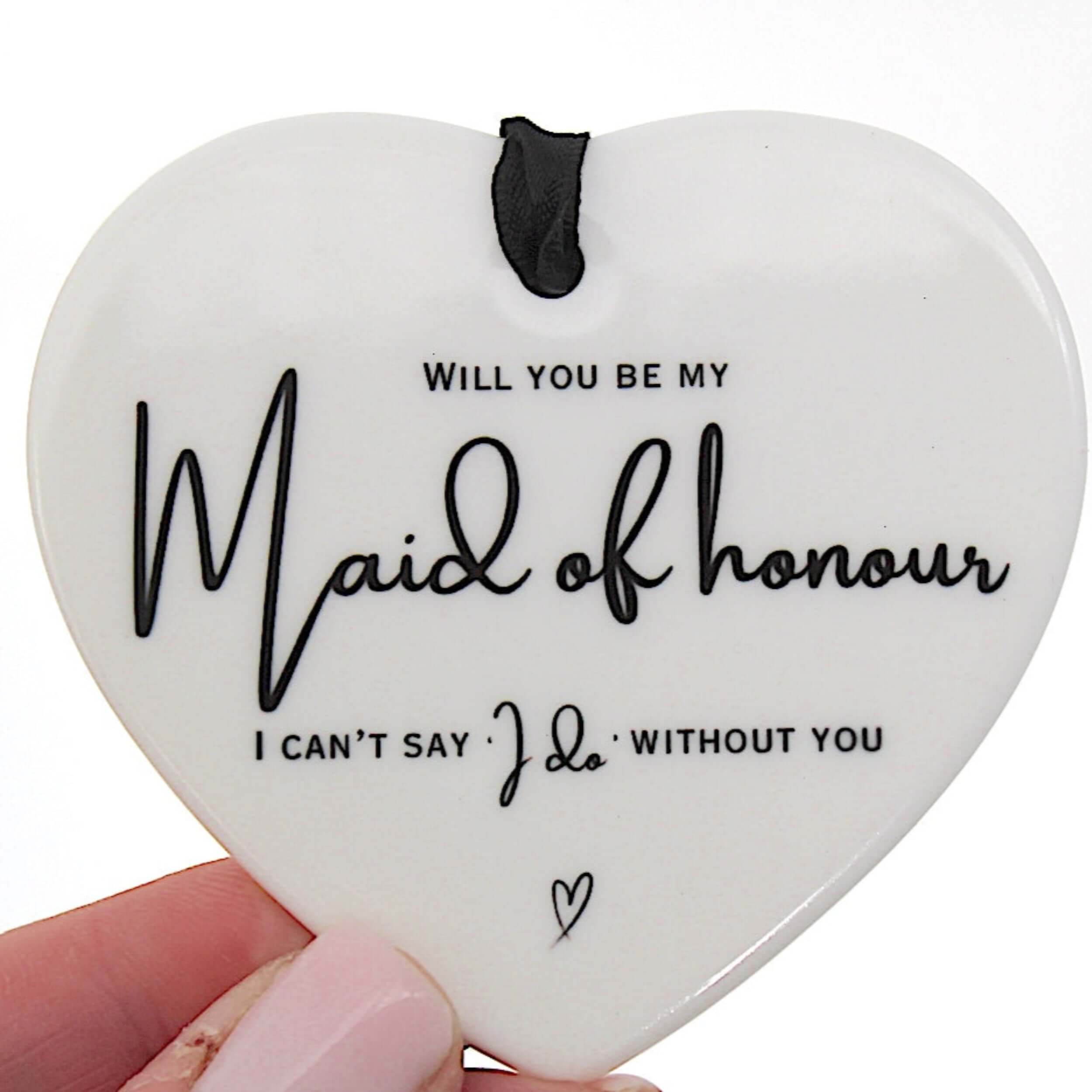 Will you be my made of Honour keepsake, Bride squad proposal 