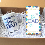 World's best dad Mug and chocolate set