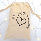 Draw string wash bag, 'You've got this mama"