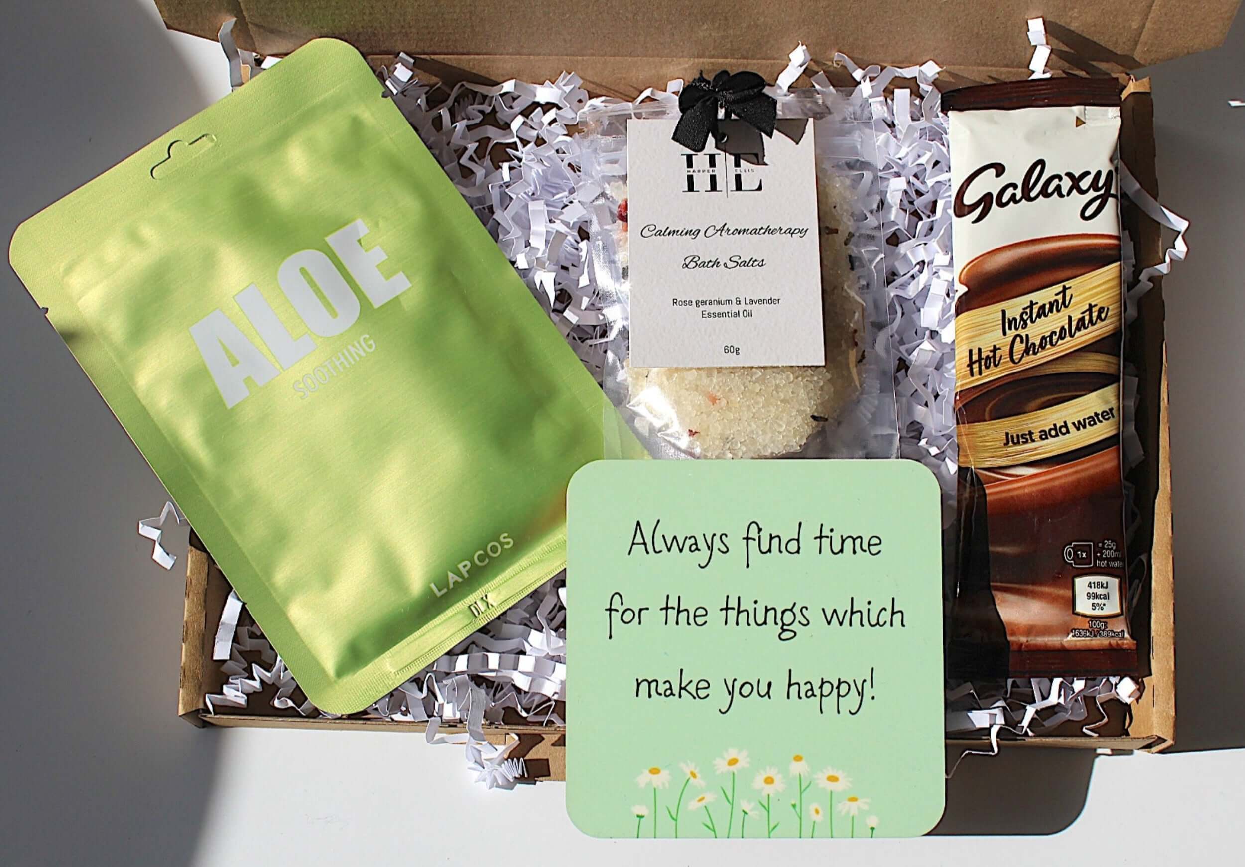 Always find time for the thing which matter mini letterbox treats. Perfect to let them know you are thinking of them. 