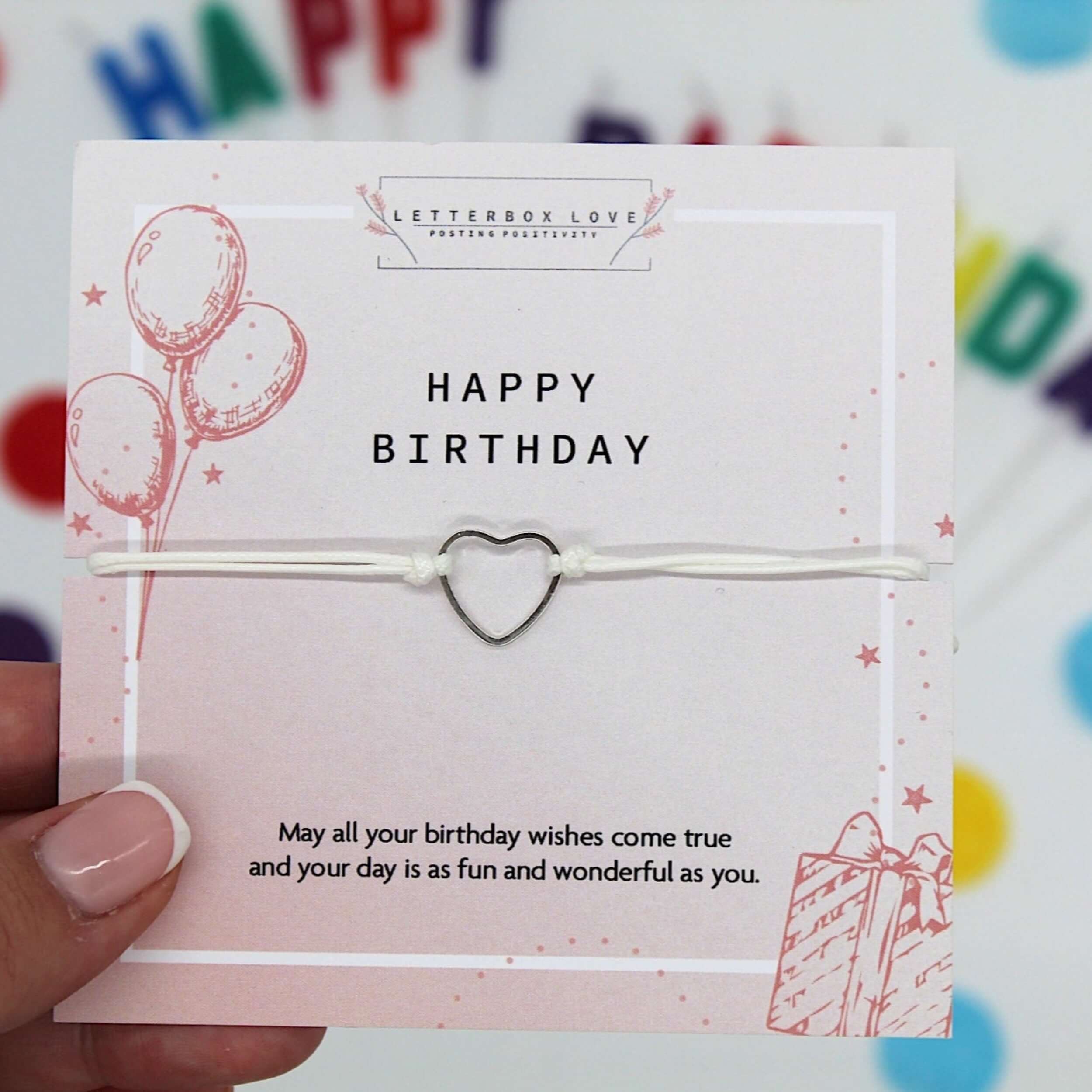 Birthday bracelet, build your own gift box 