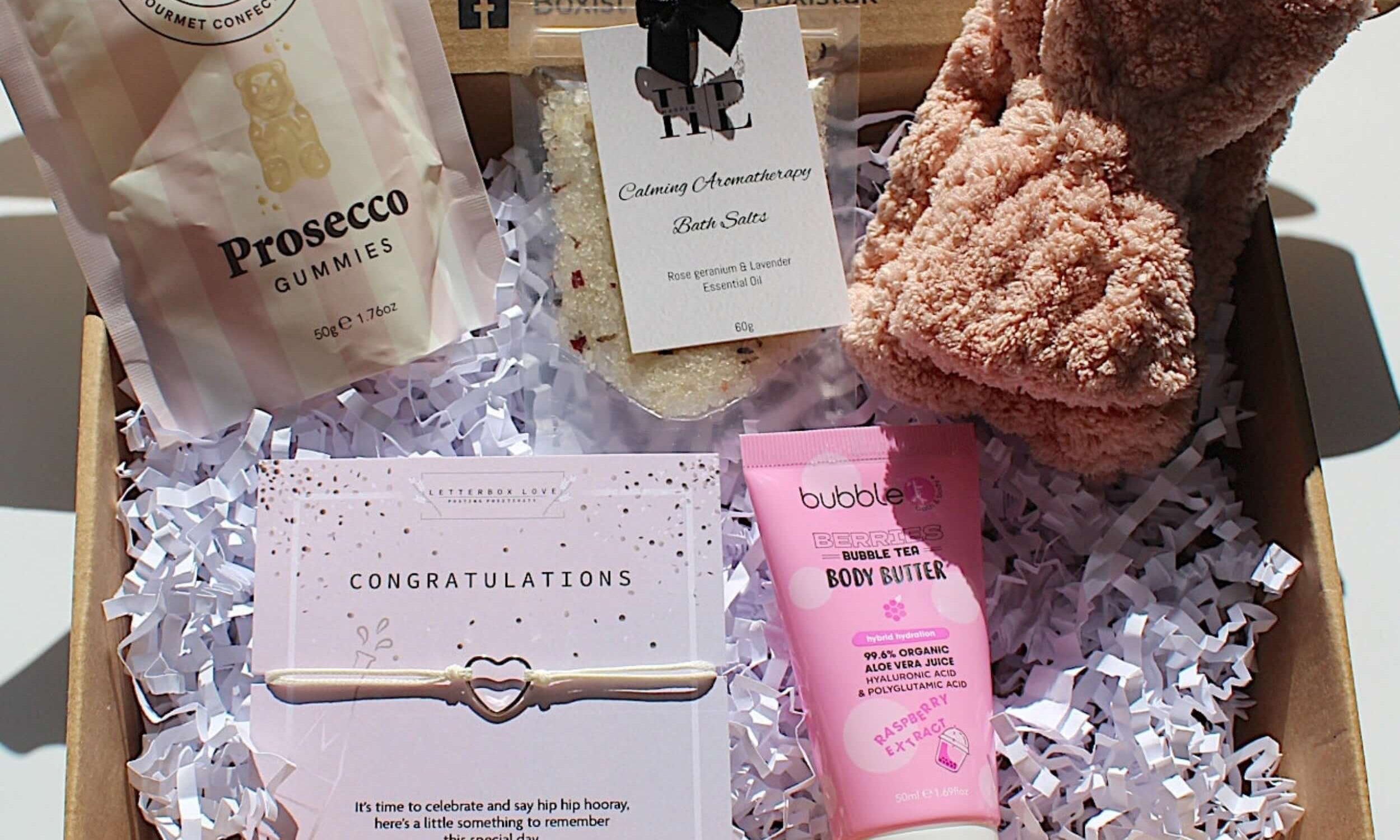 Congratulations gift box for her, celebration gifting  