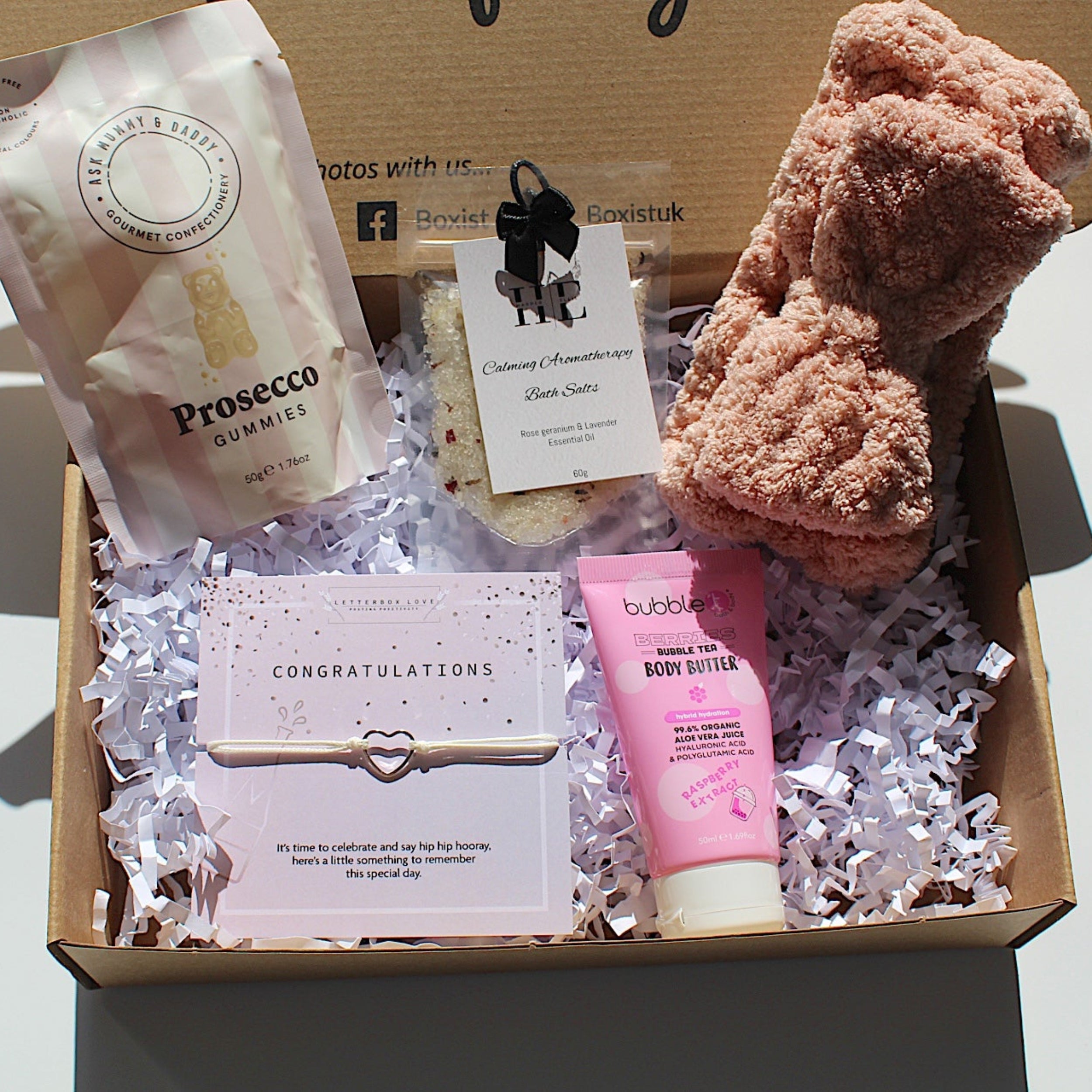 Congratulations gift box for her, celebration gifting  