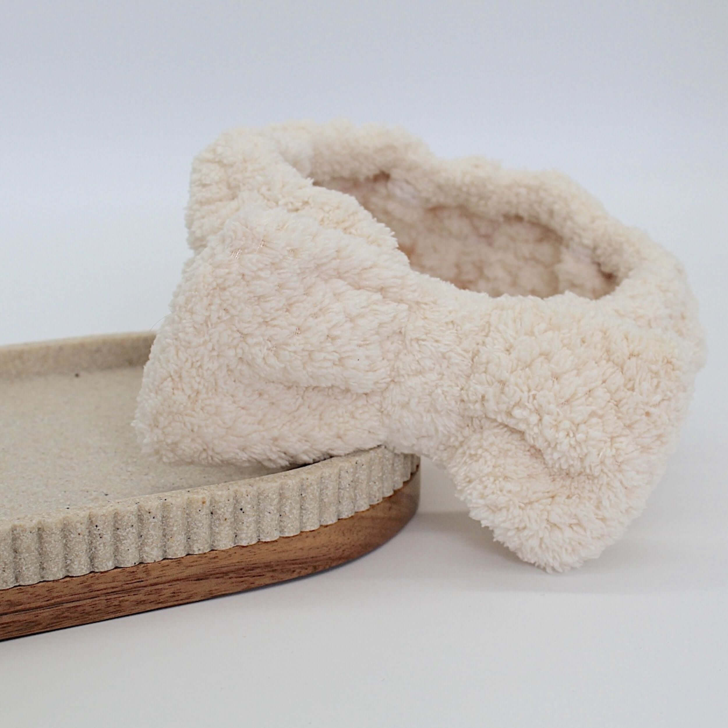 cream spa head band | build your own gift box