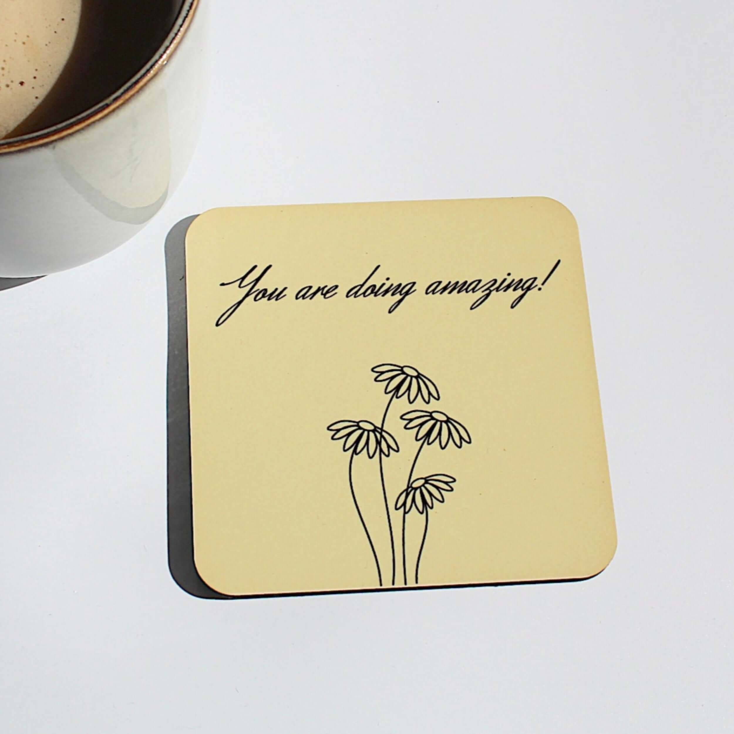 You are doing amazing coaster, build your own gift box for a unique gifting experience 