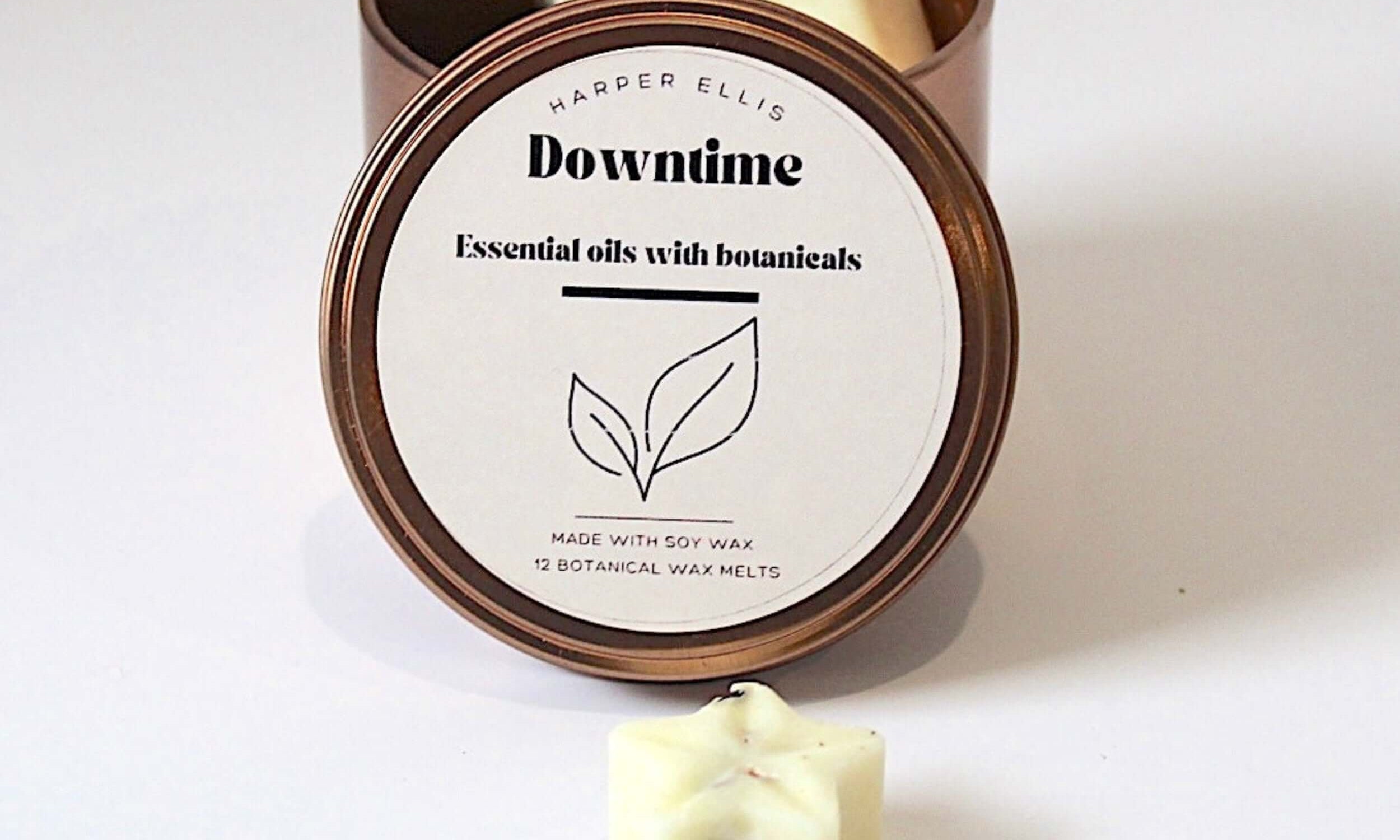 Downtime essential oils soy wax melts 
