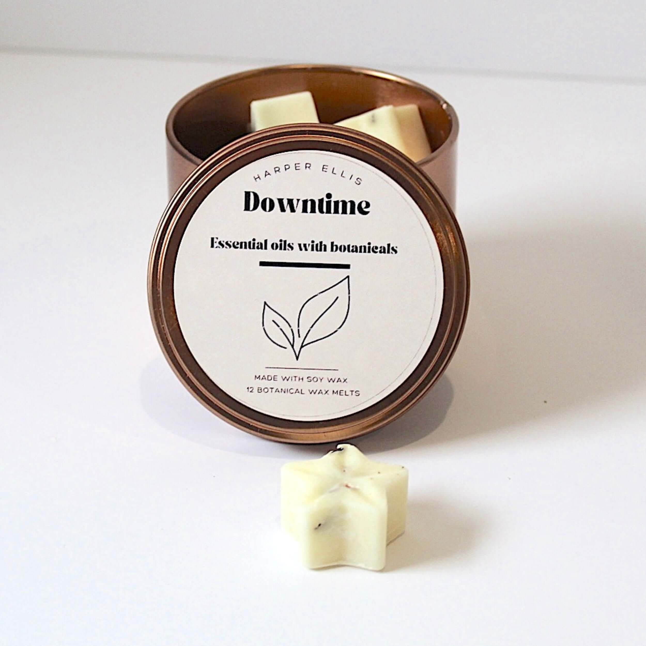 Downtime essential oils soy wax melts 
