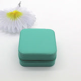 teal personalised jewellery box 