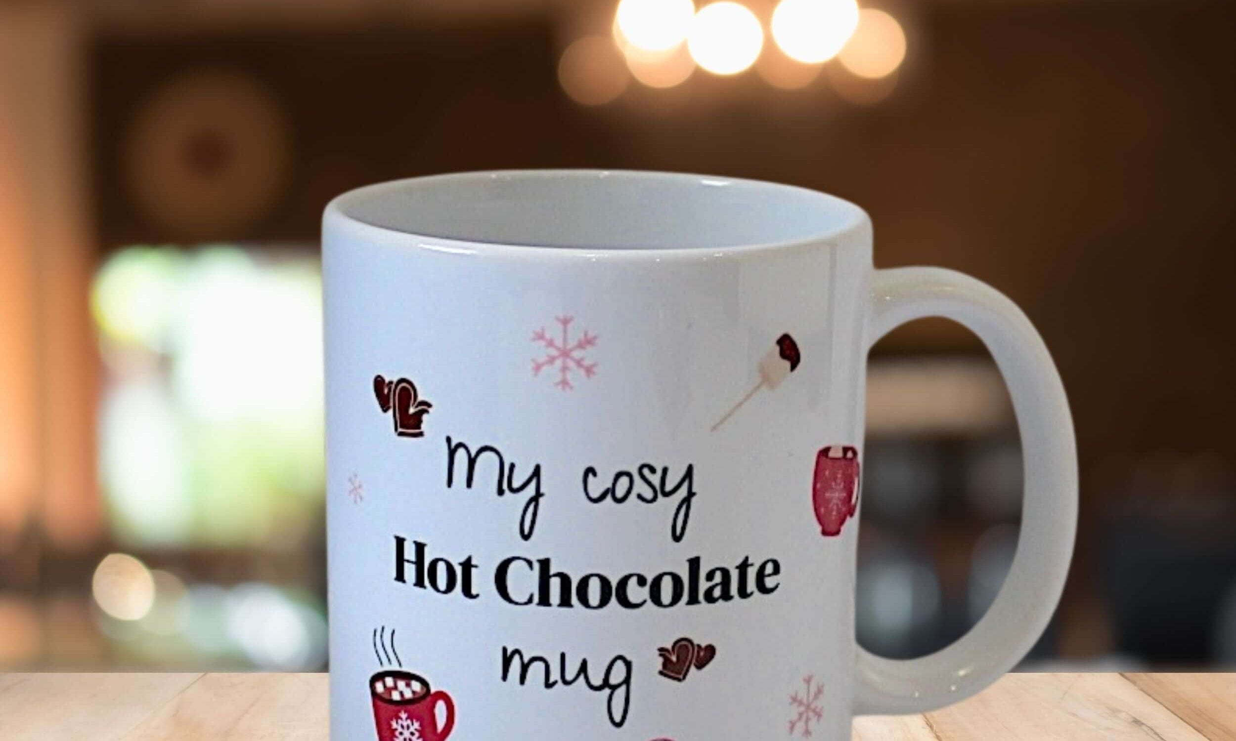 My cosy hot chocolate mug 