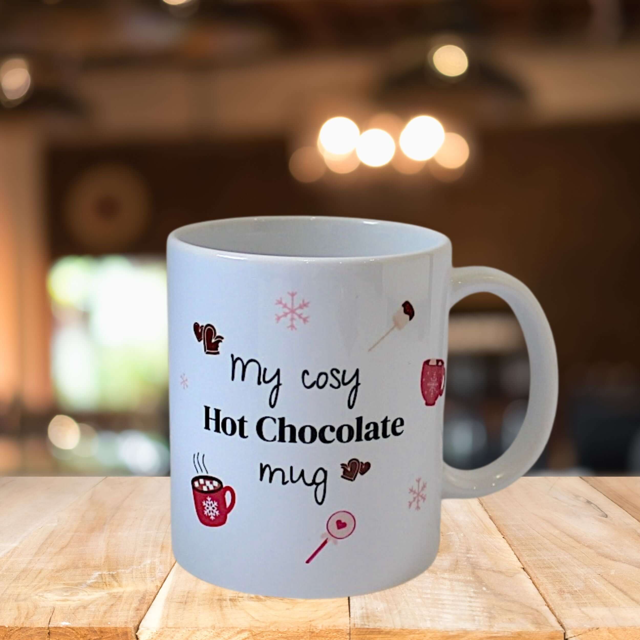 My cosy hot chocolate mug 