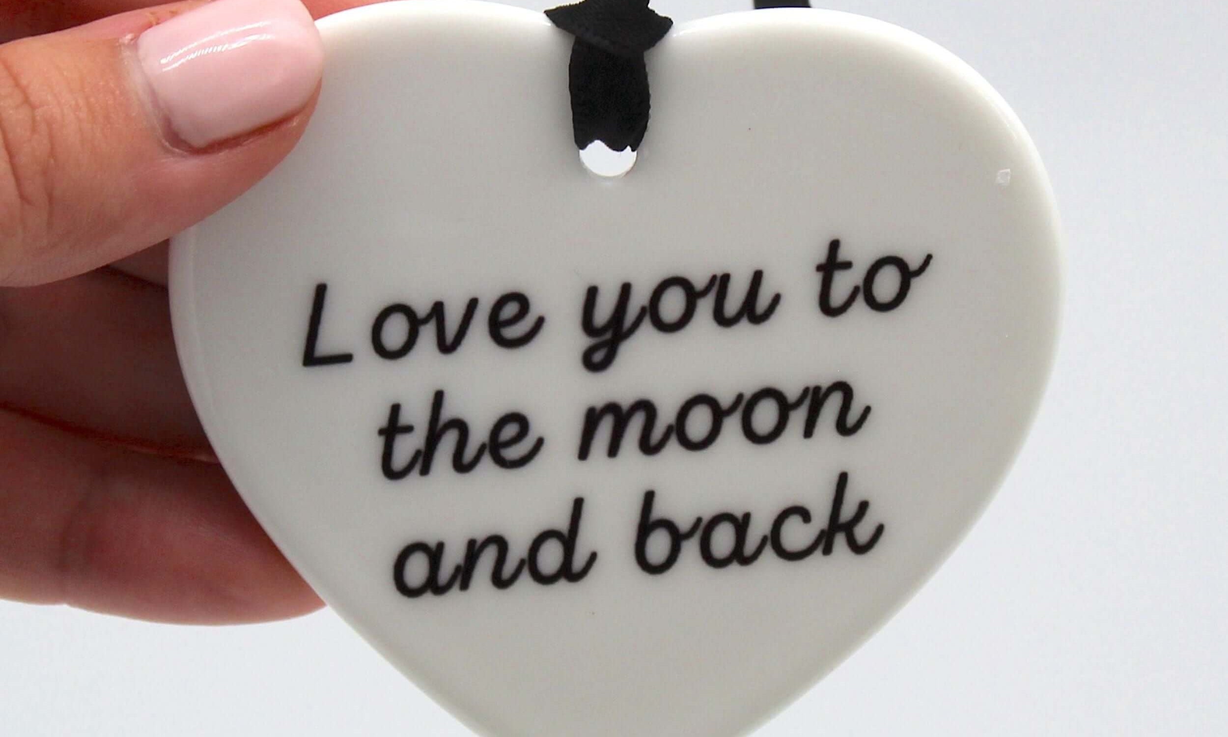 Love you to moon keepsake present, build your own gift box 