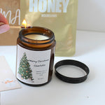 Merry christmas candle gift set