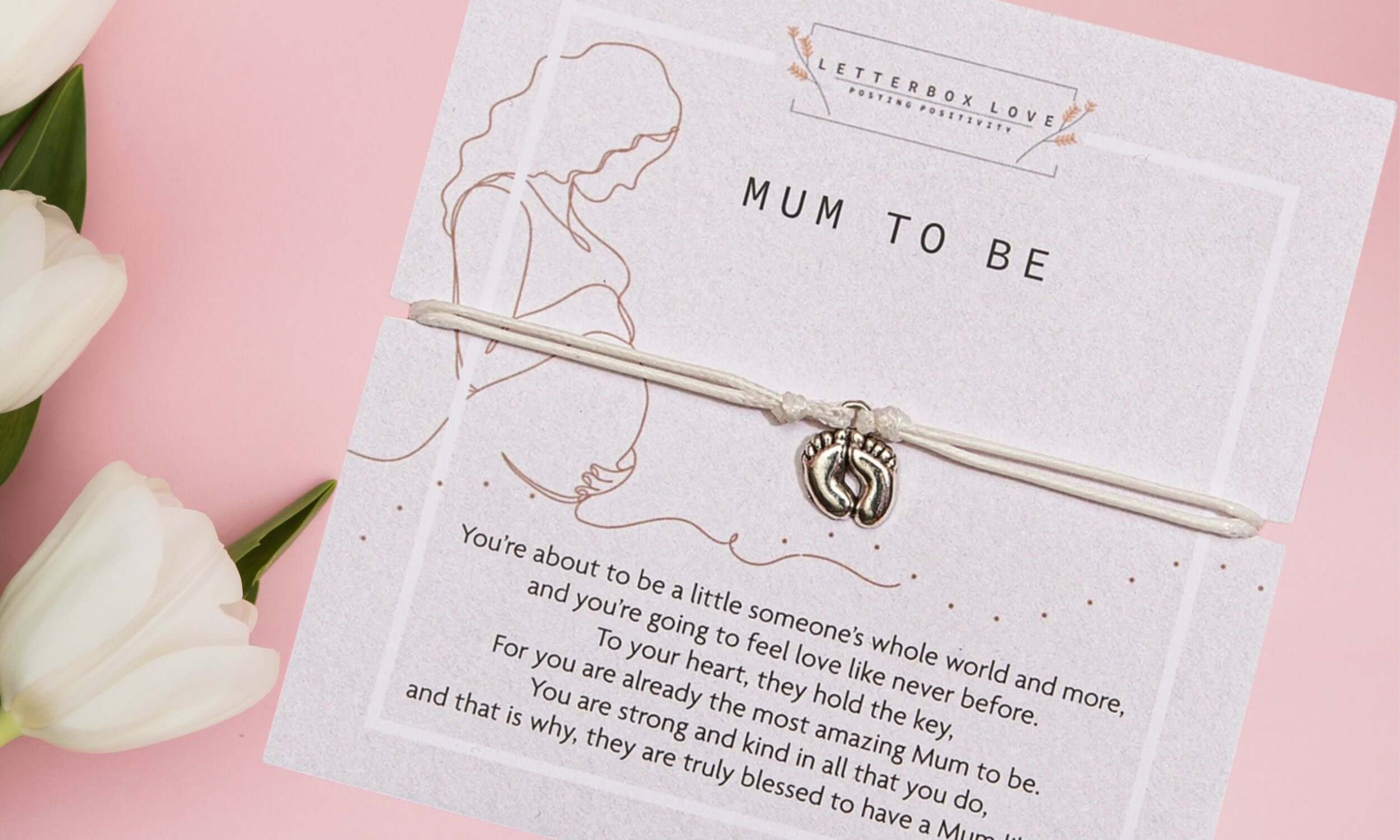 Mum to be bracelet 