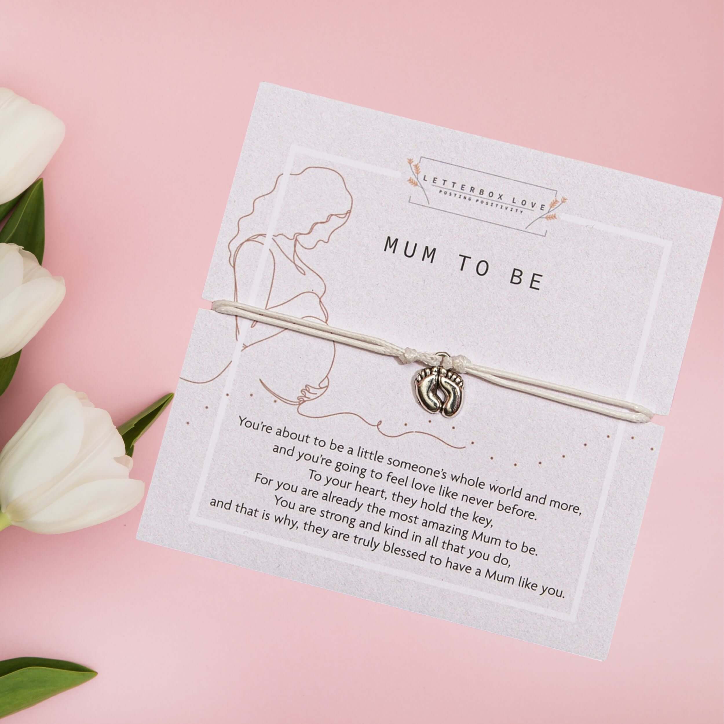 Mum to be bracelet 