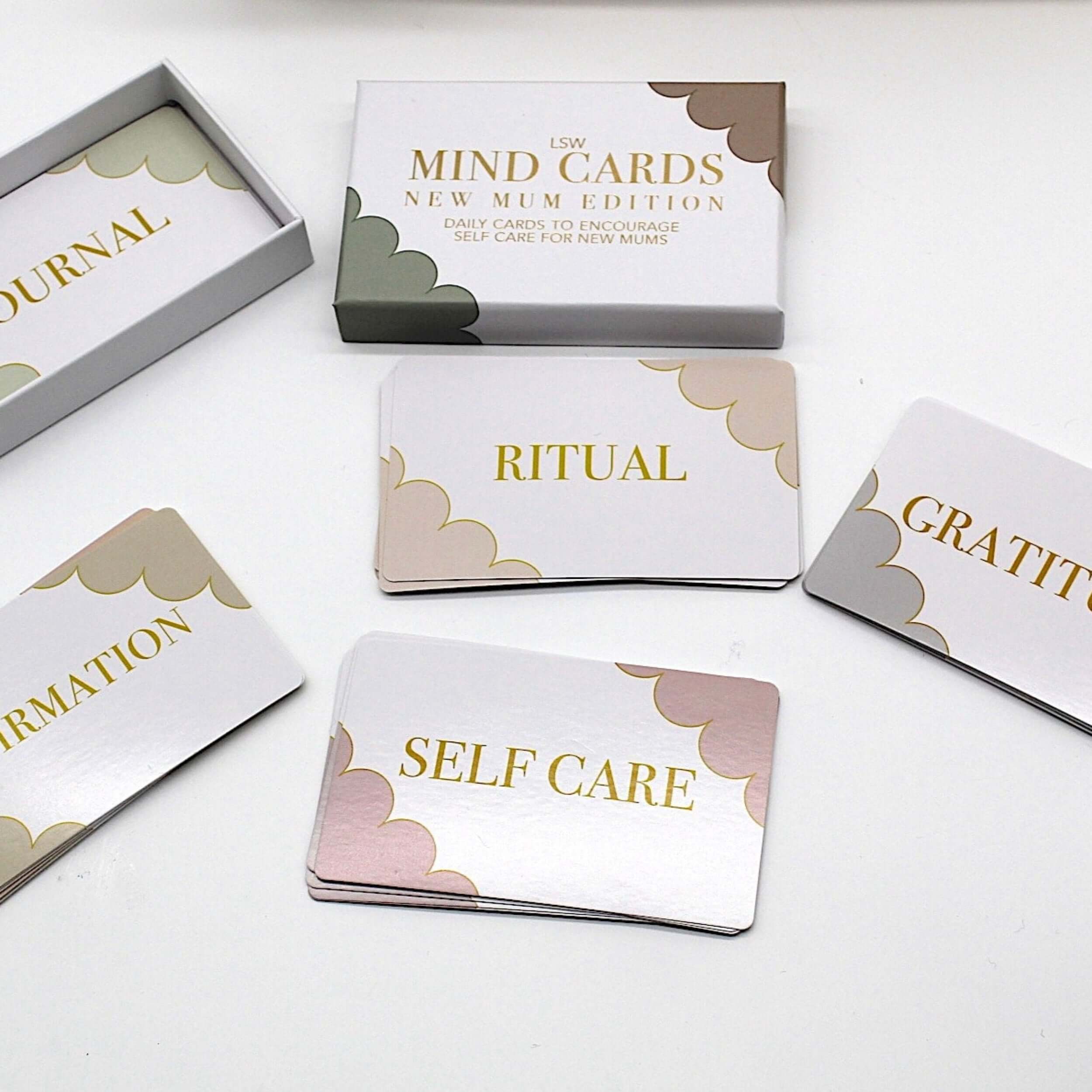 LSW mind cards, perfect reminder for mum to take time for her. 