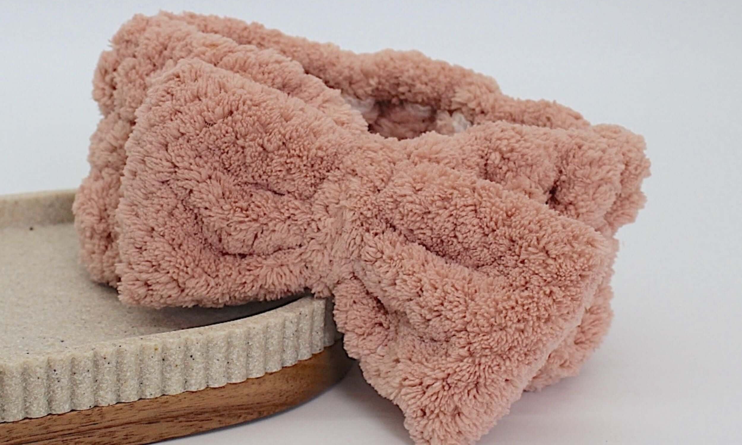 Pink spa bow head band | Build your own gift box 