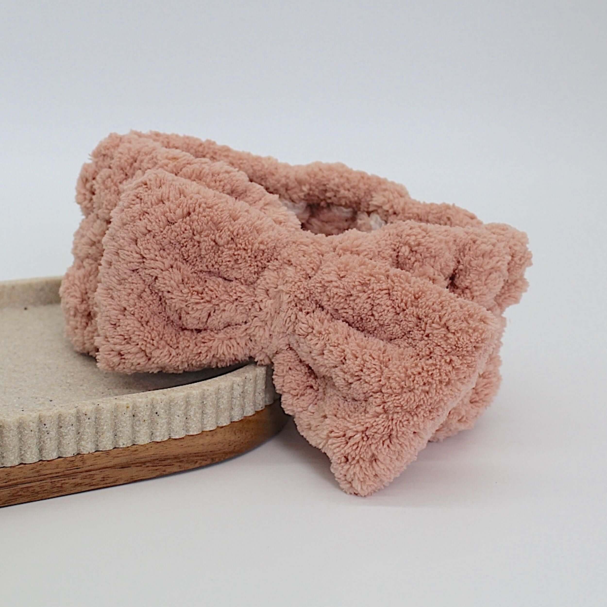 Pink spa bow head band | Build your own gift box 
