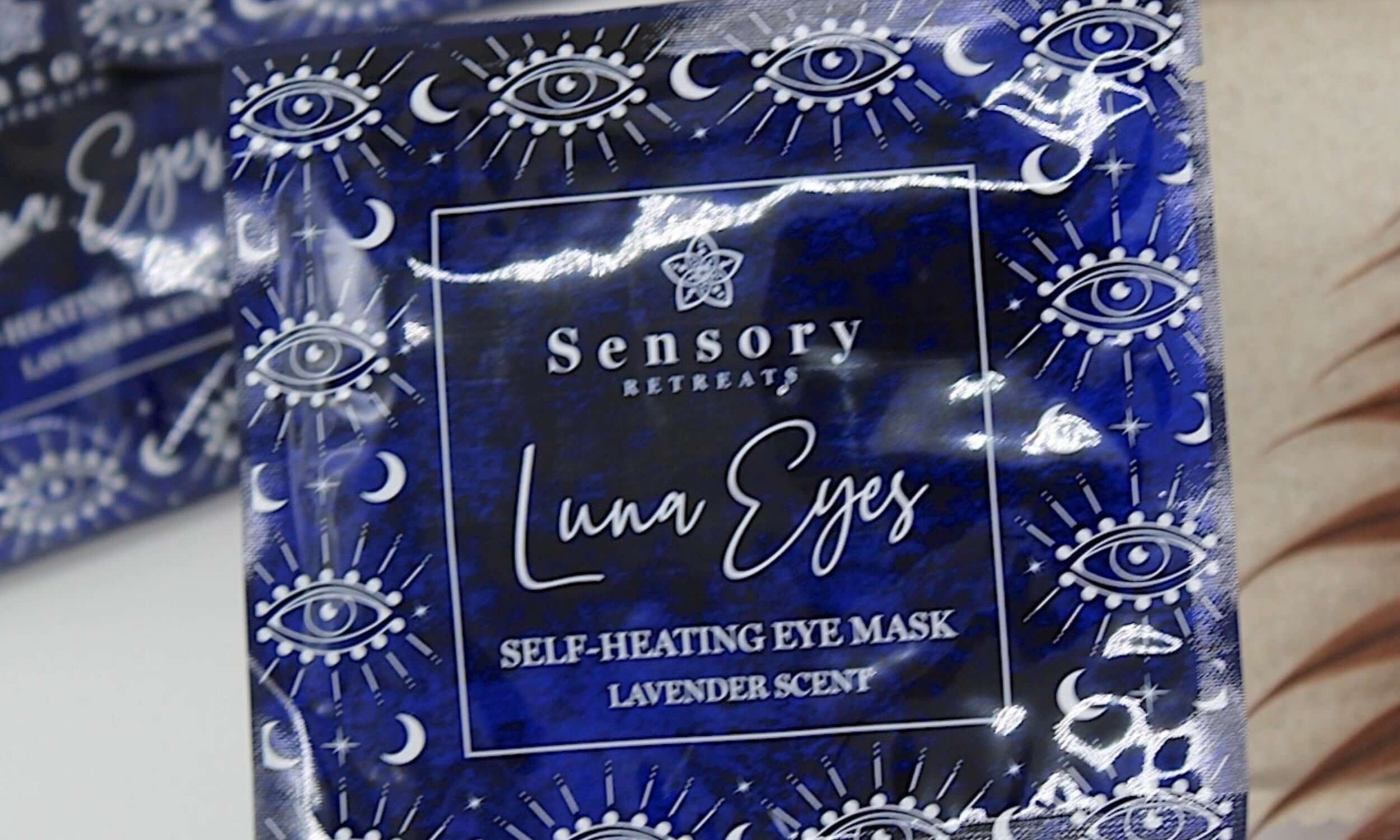 Sensory self heating eye mask, build your own gift box 