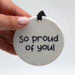 So Proud Of You Ceramic Keepsake - Build Your Own Gift Box