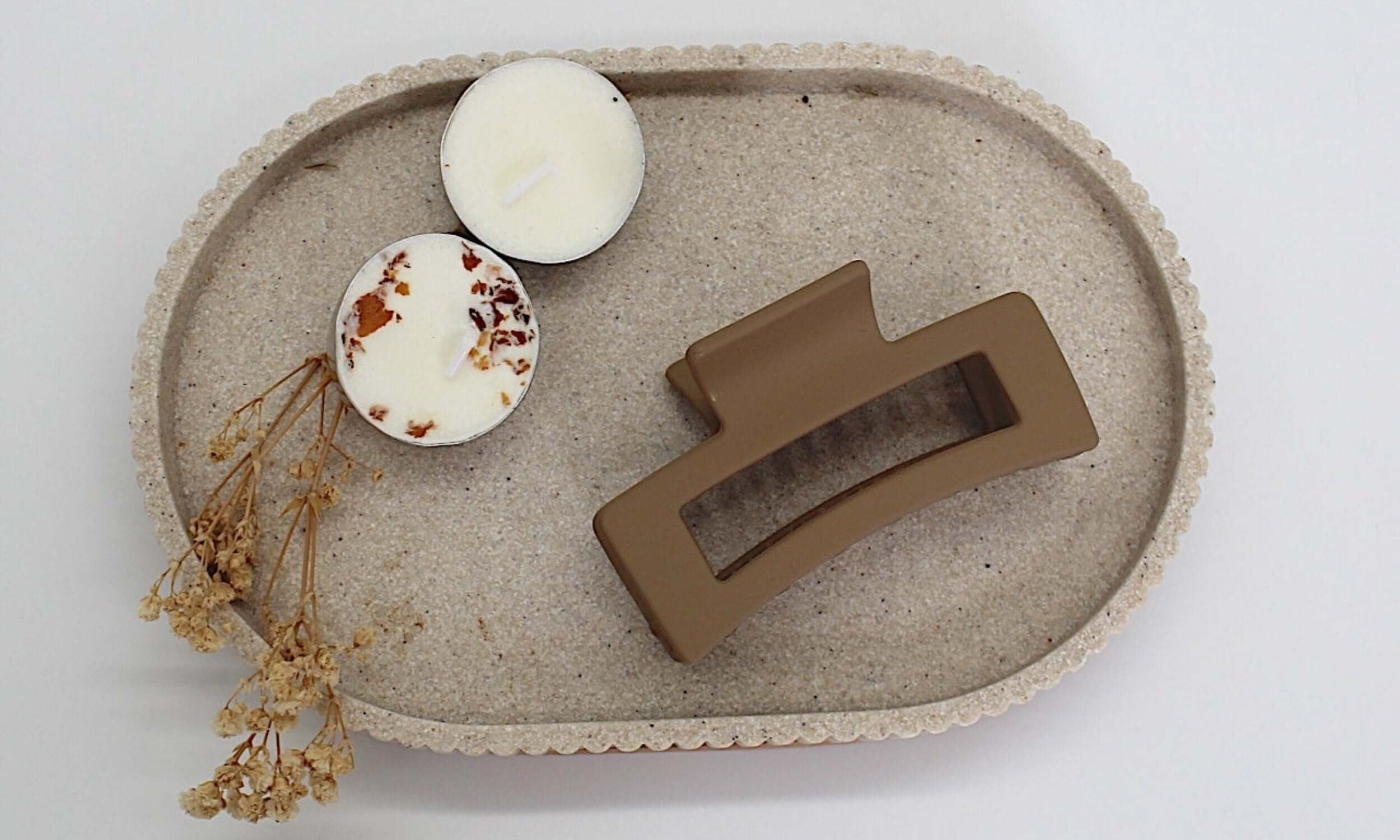 Light Brown Claw Clip | Build your own gift box 