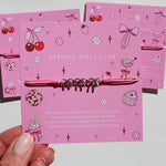 Strong girls bracelet for your bestie, build your own gift box 