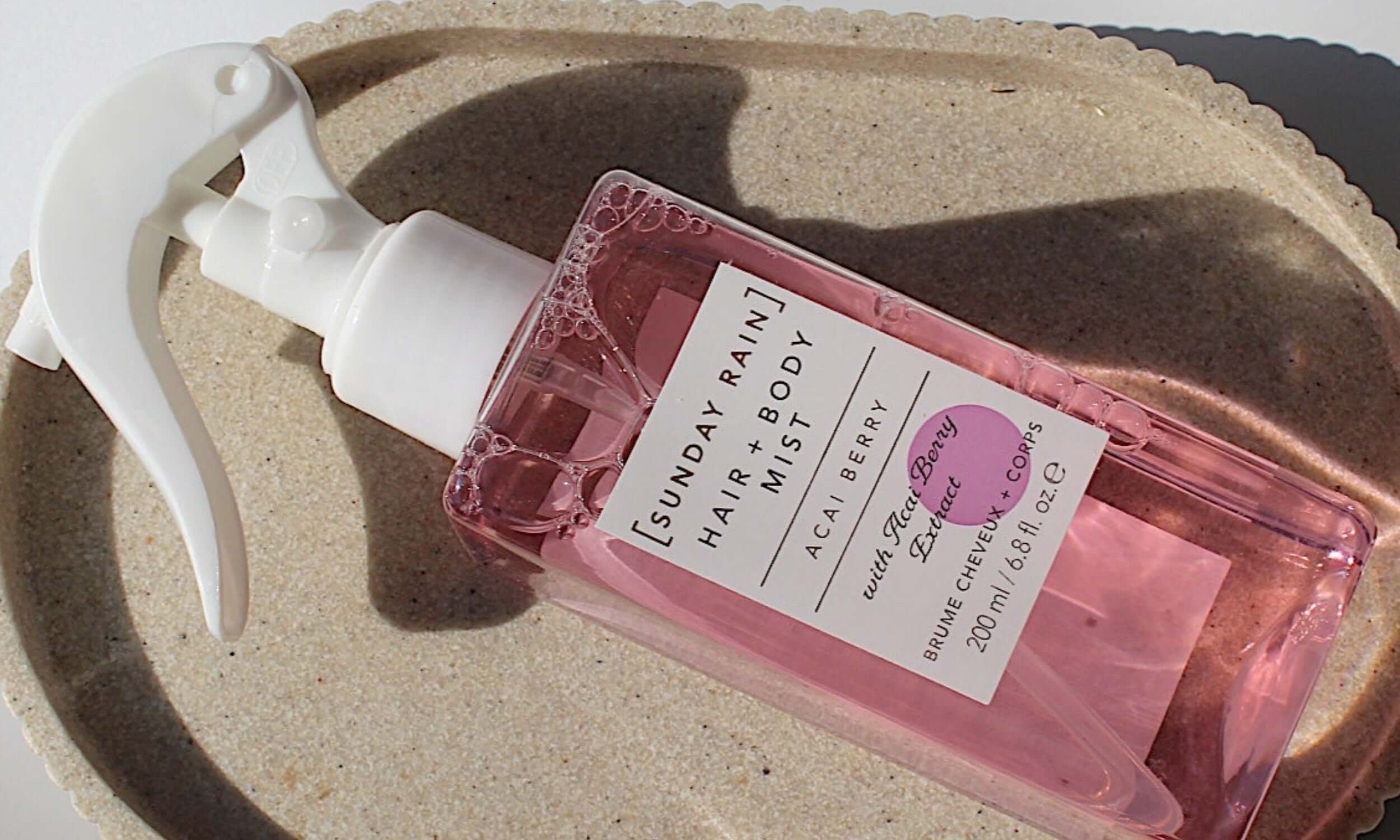 Sunday rain acai berry hair and body mist, build your own 