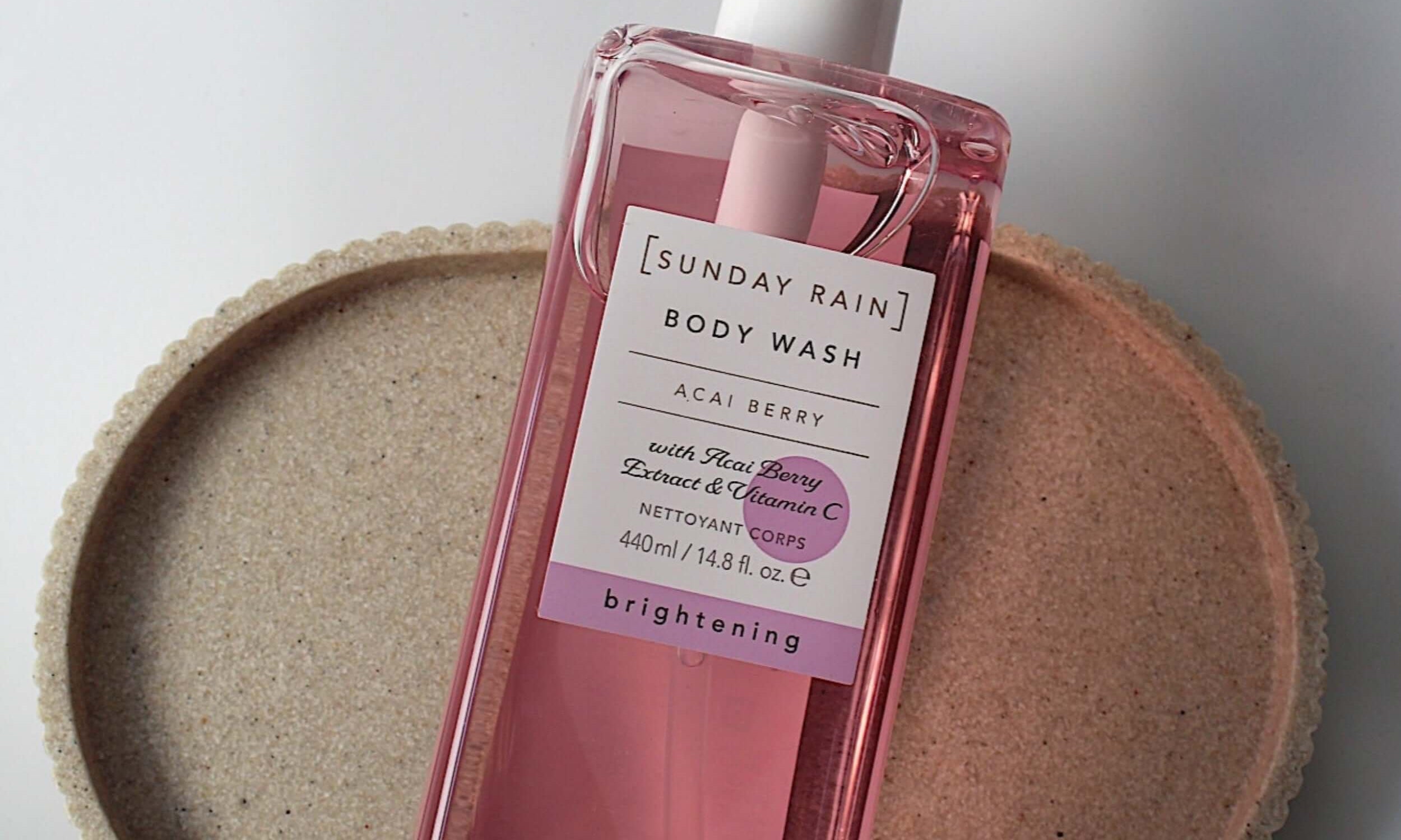 Sunday Rain Acia Berry Body Wash