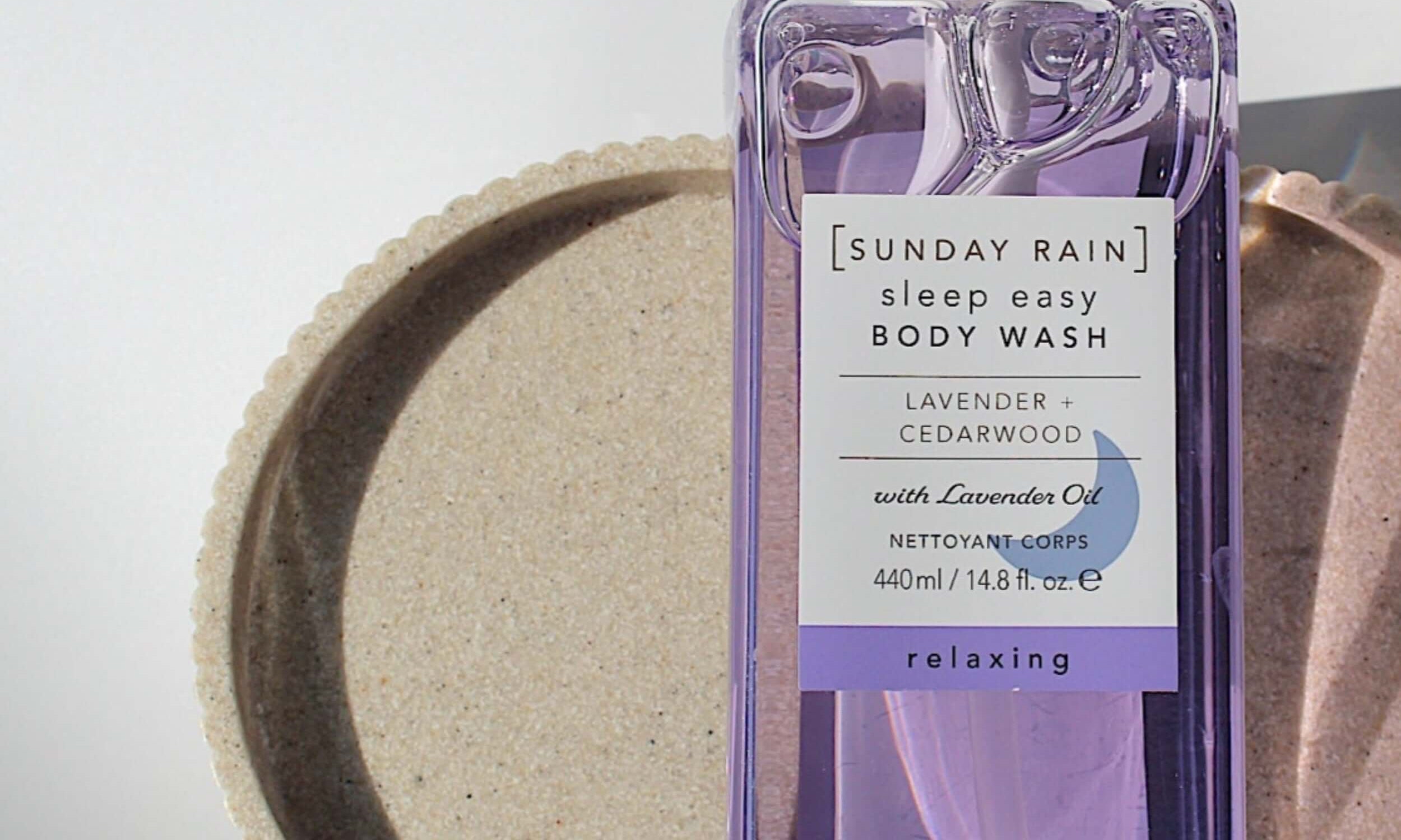 Sunday rain sleep easy body wash, build your own gift box 
