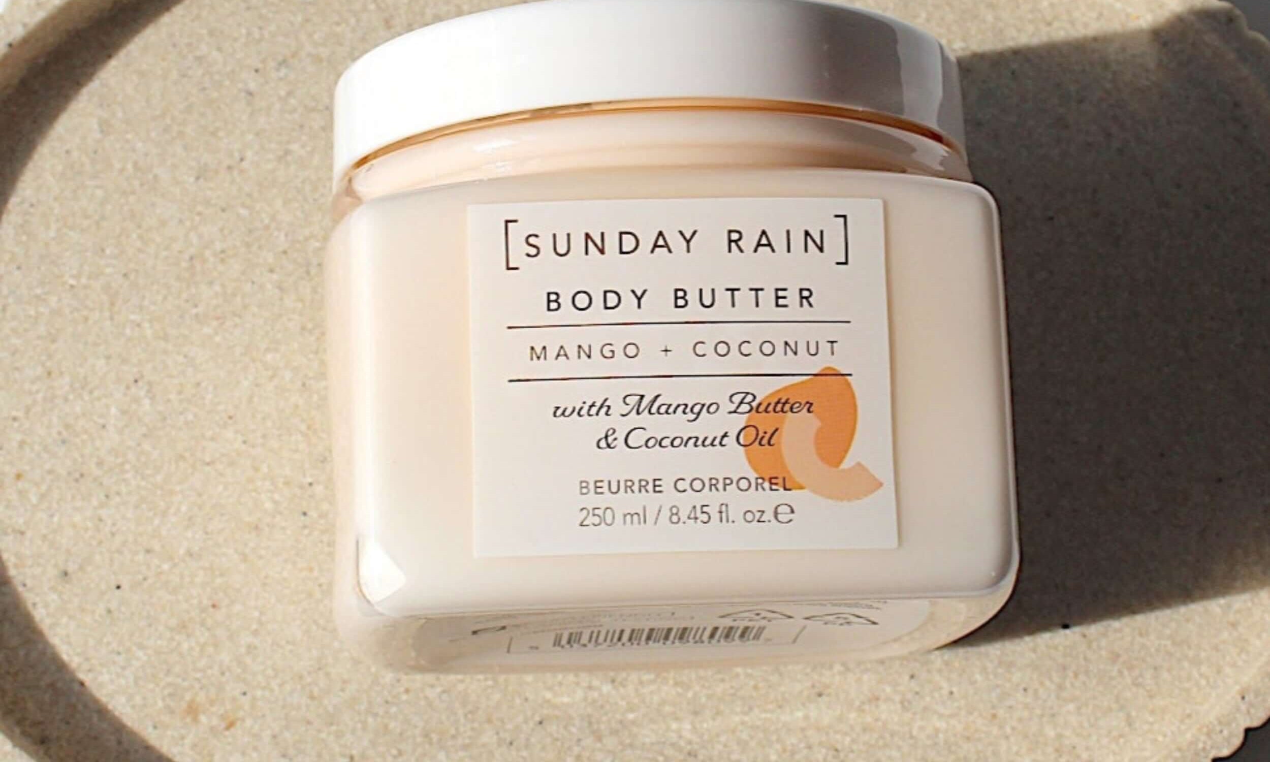 Sunday rain mango and coconut body butter, build your own gift box 