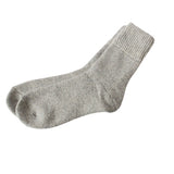 Comfortable cashmere grey socks perfect for cosy winter days and everyday wear.